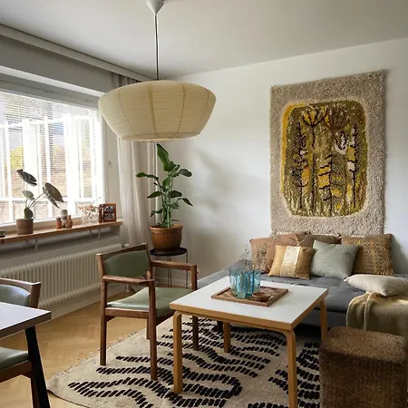 Alvar Aalto Design Aptm With Own Yard, Next To Airport And Flamingo And Jumbo アパート Siltamäki