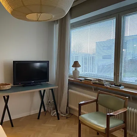 Apartman Alvar Aalto Design Aptm With Own Yard, Next To Airport And Flamingo And Jumbo Siltamäki